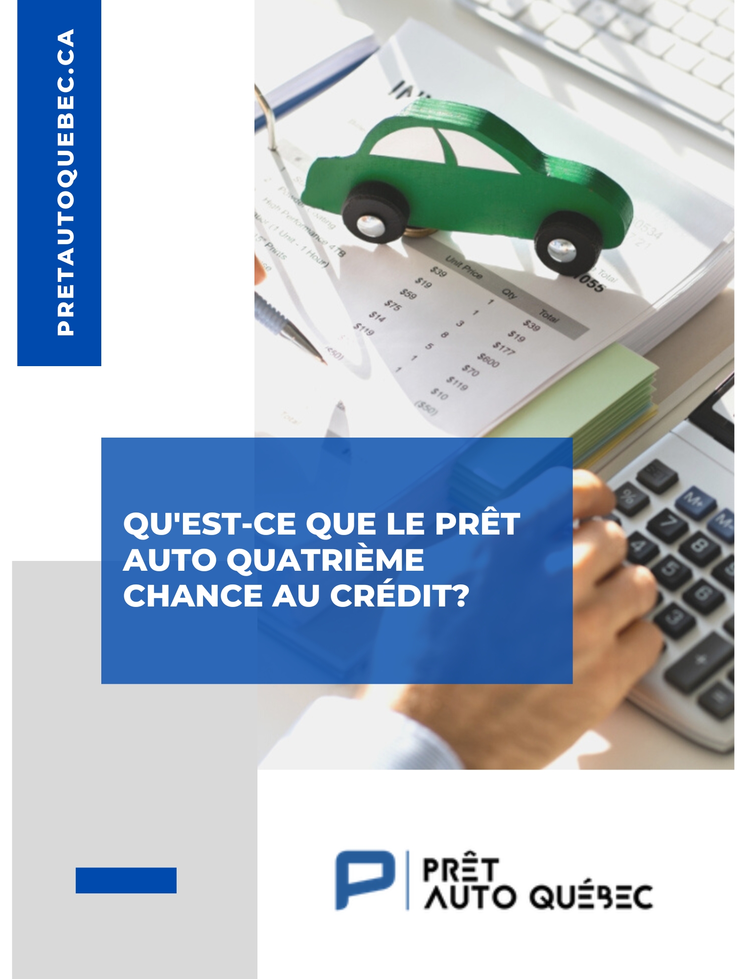 Prêt auto quatrième chance au crédit.