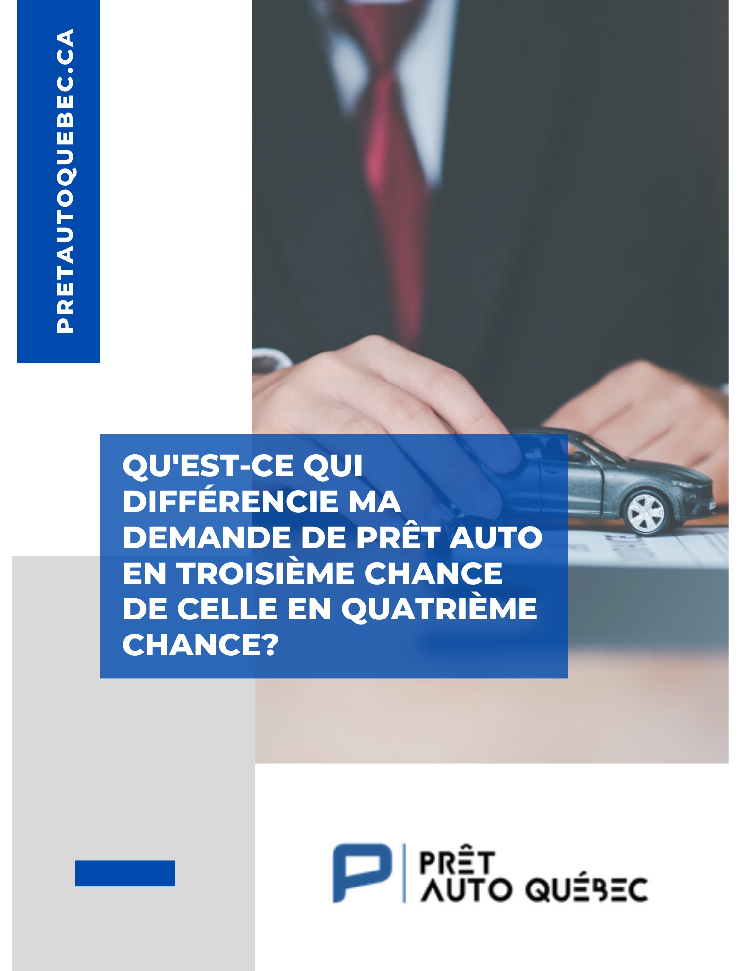 Quatrième chance au crédit pour l'automobile.